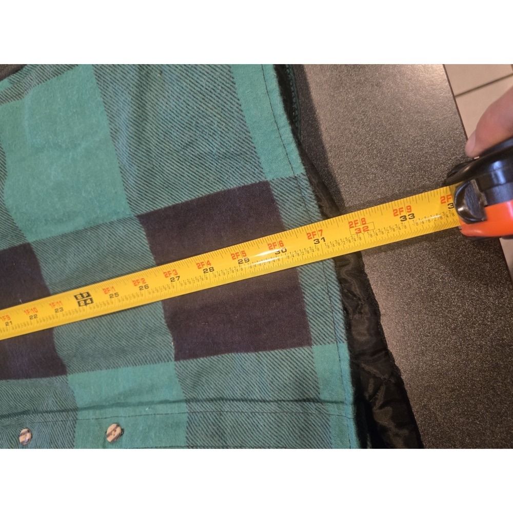 Vintage Northwest Territory Quilted Lined Buffalo Plaid Flannel Jacket Shirt... - Picture 5 of 5